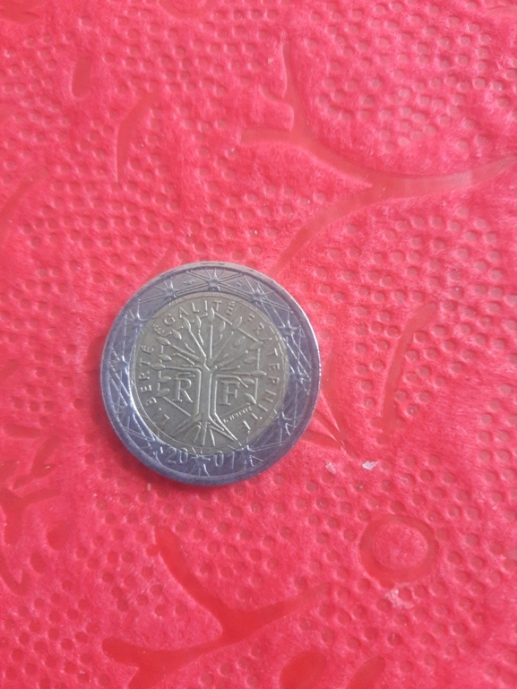 2 euro france 2001 - 2