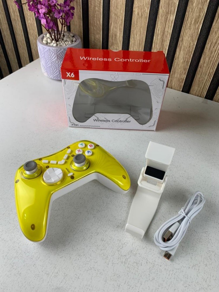 Manette de Jeu Sans Fil X6 Compat - 2