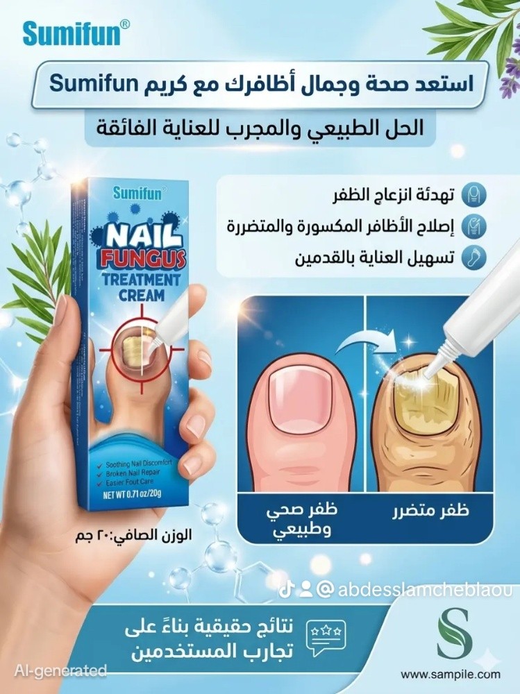 كريم لعلاج فطريات الأظافر - 2
