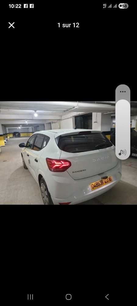 للبيع سيارة داسيا صنديرو سنة 2023 - 3