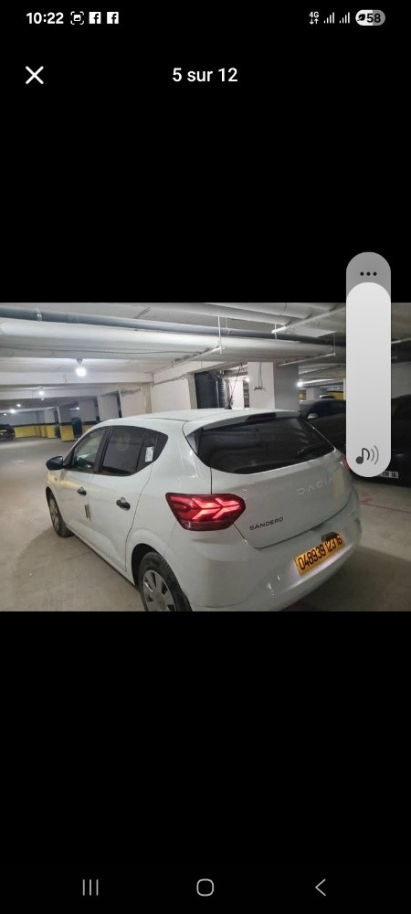 للبيع سيارة داسيا صنديرو سنة 2023 - 2
