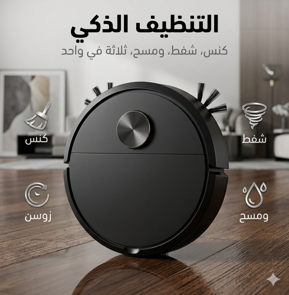 مكنسة كهربائية الذكية ليف3في1 - 2