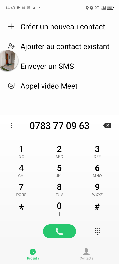 منزل الكراء اف3 حي 11 ديسمبر - 1