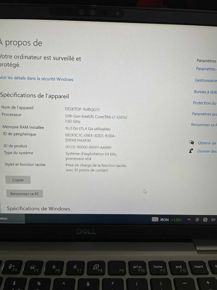 Pc dell latitude 5420 - 3