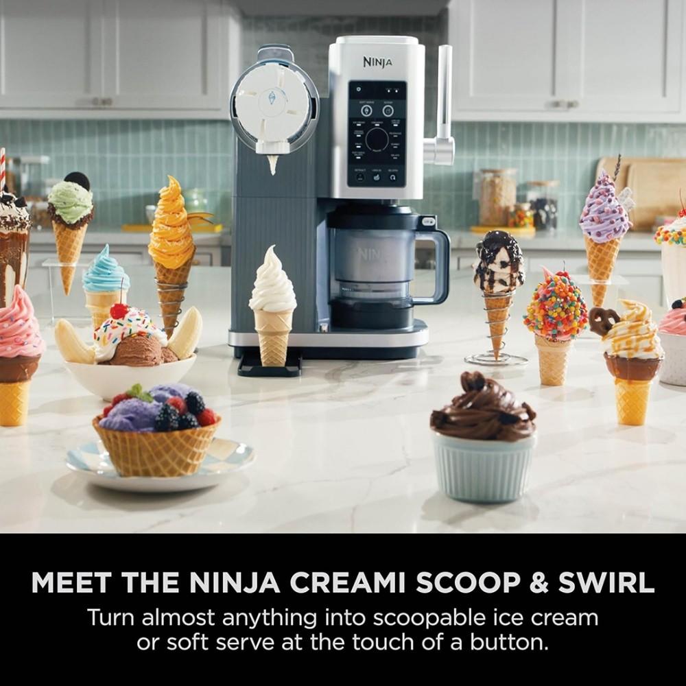 Ninja Swirl by CREAMi ice cream - 2
