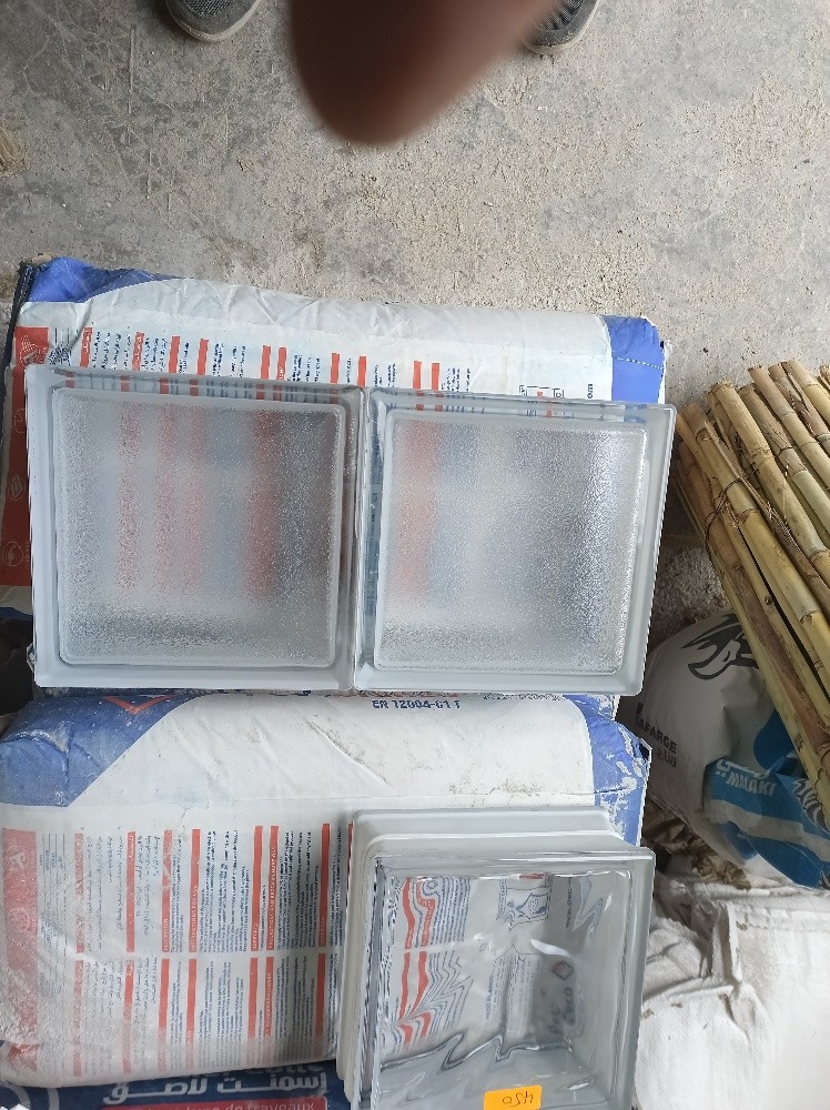 brique de verre, - 1