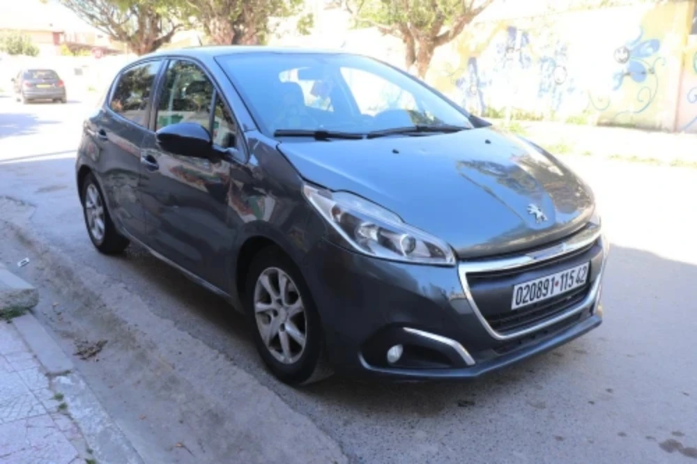 Peugeot 208 en vent  - 1