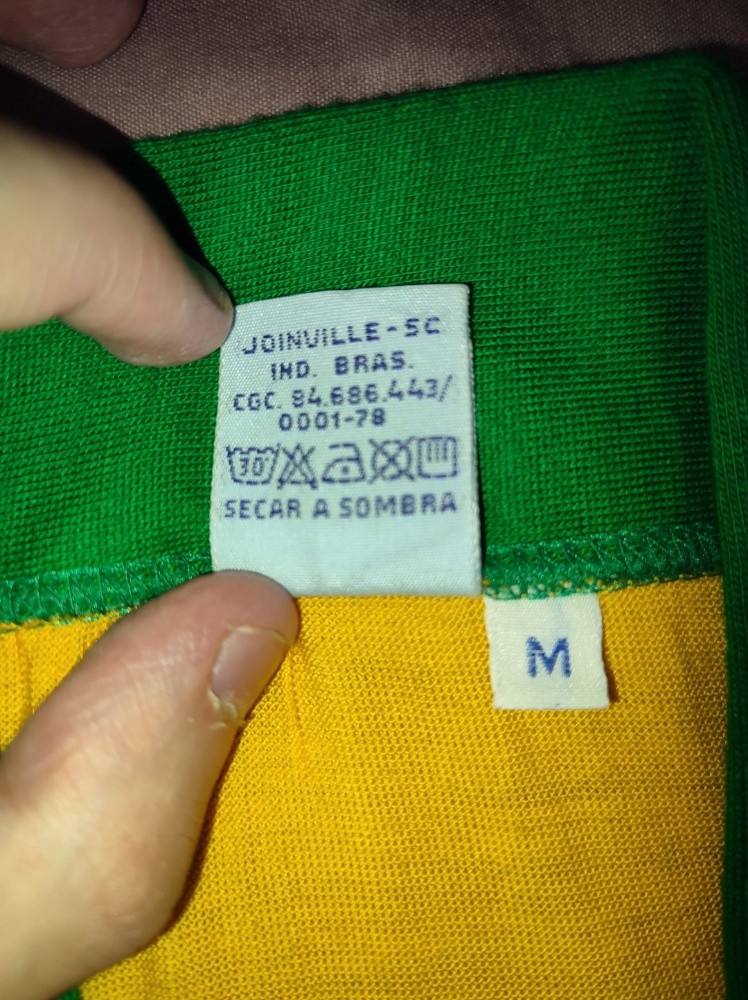 Vinatge Brazil 1980s Jersey - 3