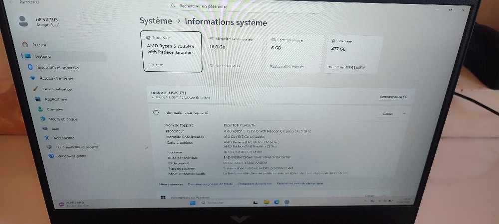 HP victus gaming laptop - 8