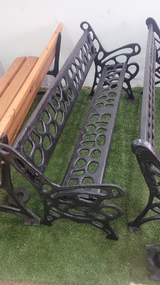 banc en fonte locale - 6