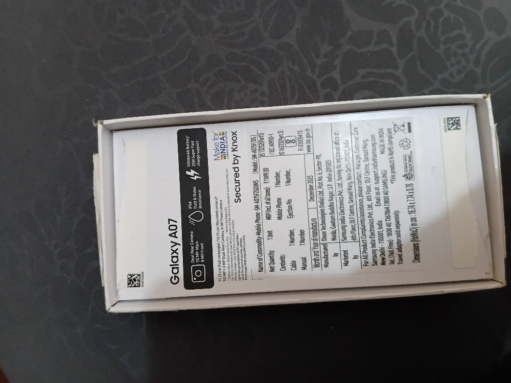 Samsung galaxy a07 - 2
