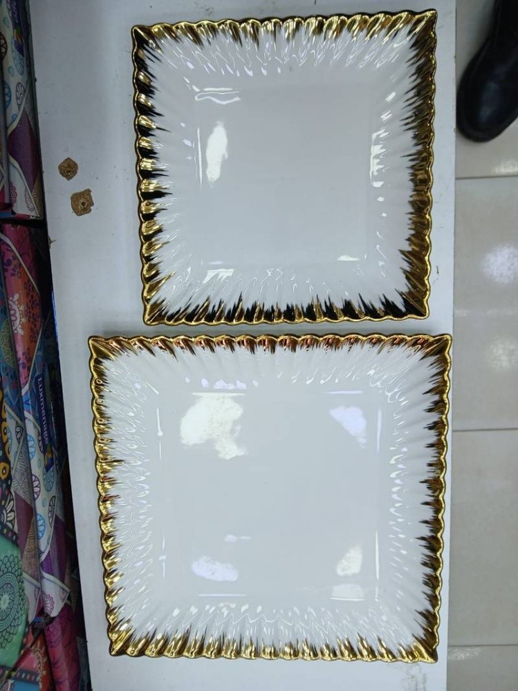 Assiette Carre 2 Pièce Caz1 - 4