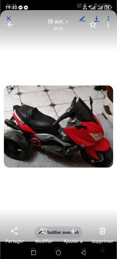 Moto enfant à vendre - 1
