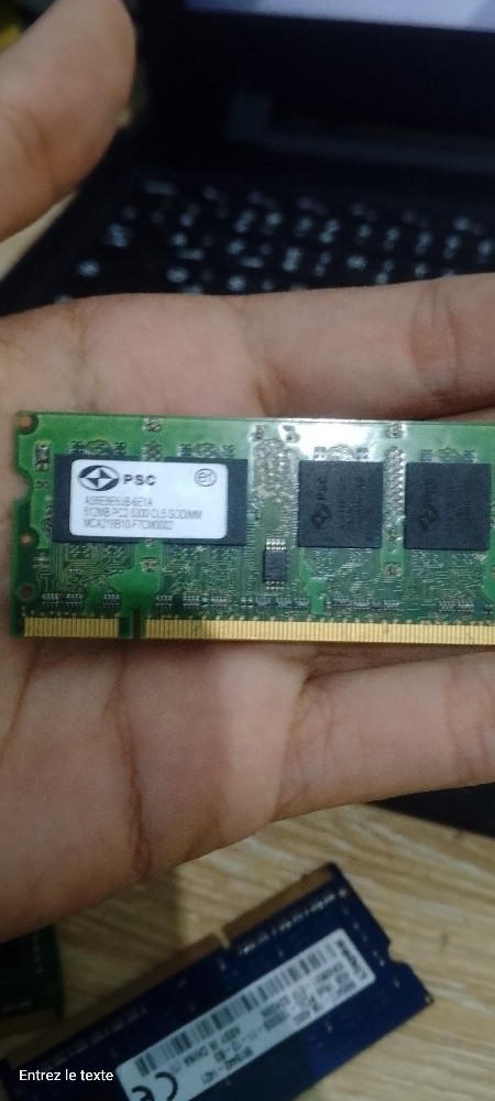 ram laptop ddr3 et ddr2 - 2