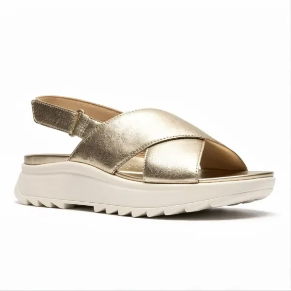 Clarks - DashLite Wish Gold Leath - 1