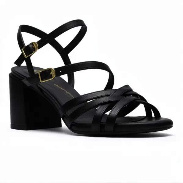 Clarks - Ezoria Strap Black Leath - 1