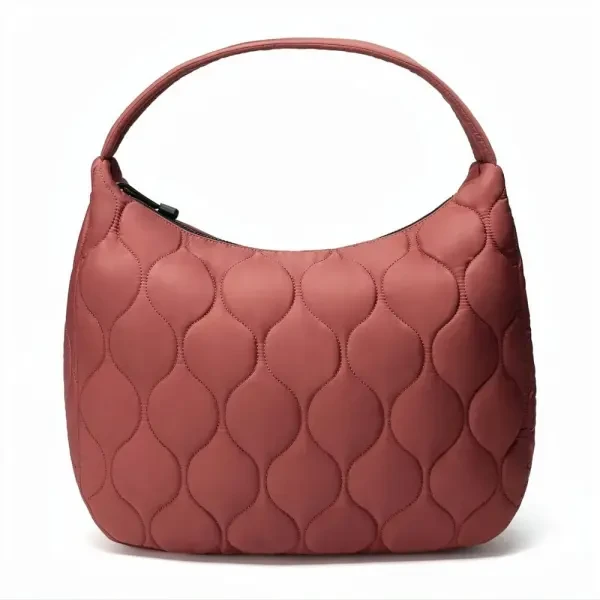 Clarks - Quilted Tote Dusty Rose - 1