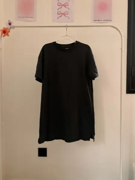Tee short gris foncé - 1