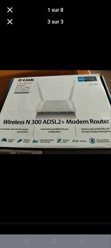 a vendre Modem ADSL - 5