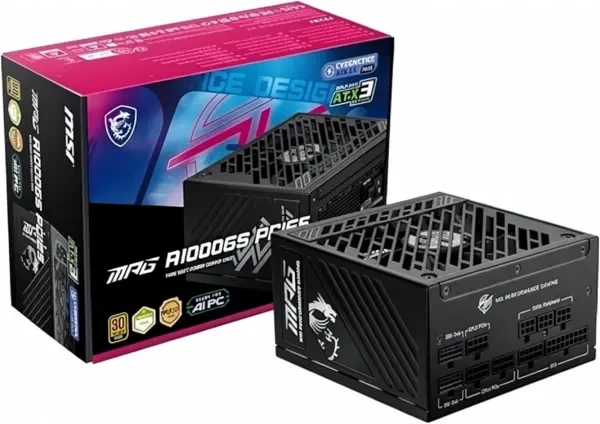 MSI MPG 1000W A1000GS 80+ Gold - 1