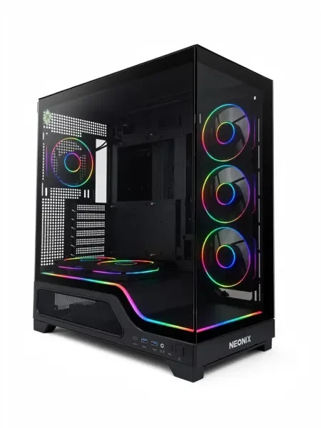 NEONIX THUNDER BLACK 6 FAN ARGB - 1