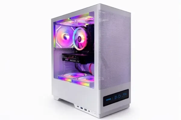 BOITIER MAGMA V8202 3 FAN DIGITAL - 1