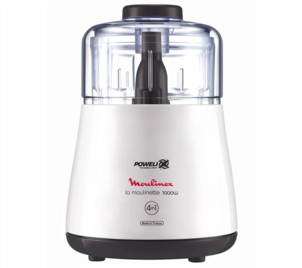 MINI HACHOIR MOULINEX BLANC 1000W - 1