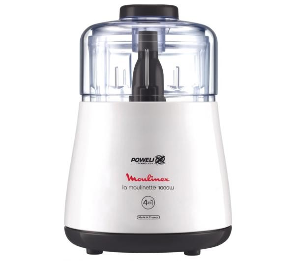 MINI HACHOIR MOULINEX BLANC 1000W - 1