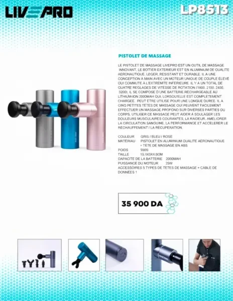 Pistolet de massage - 1