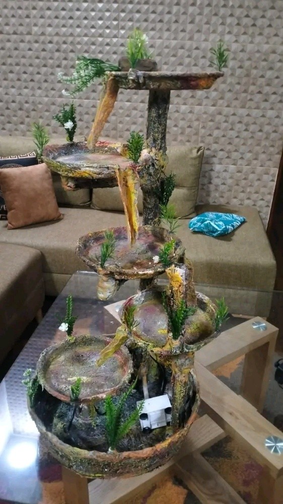 نافورة استحمام الطيور - 4