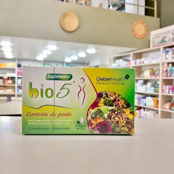 TISANE MINCEUR GEBER HEALTH BIO5 - 1