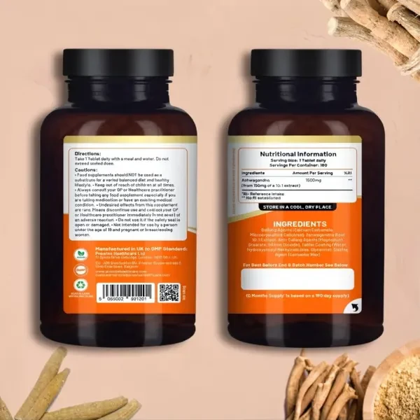 Ashwagandha 1500 mg - 180 Comprim - 1
