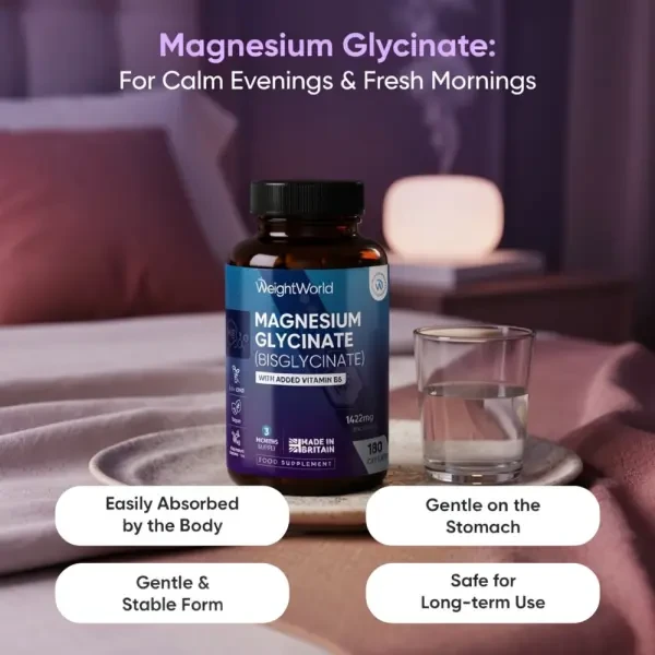 Magnesium Glycinate 1422mg - 180 - 1