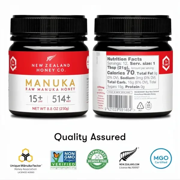 Miel De Manuka AUTHENTIQUE MGO514 - 1