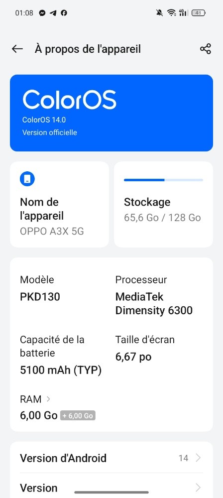 Oppo a3x 5g - 1