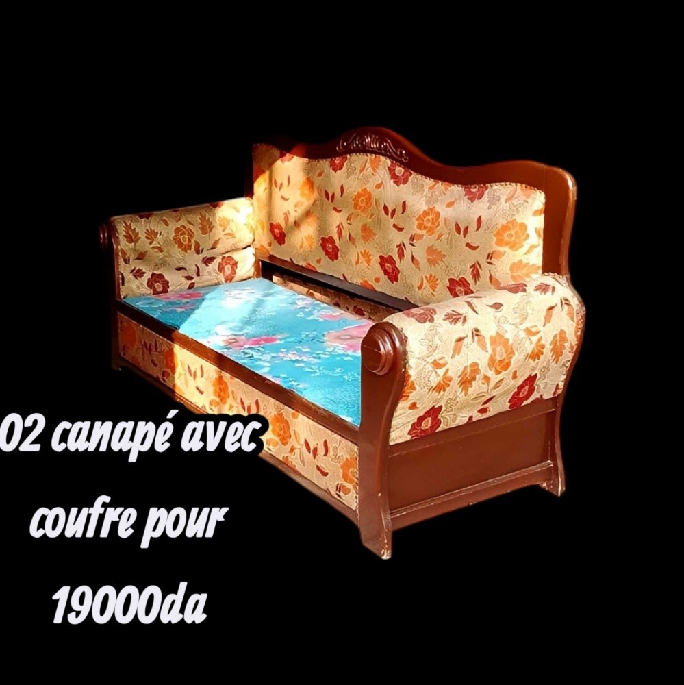 canapé avec coufre - 1