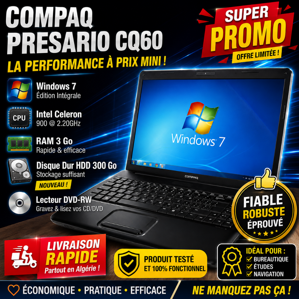 LAPTOP COMPAQ PRESARIO CQ60 - 1
