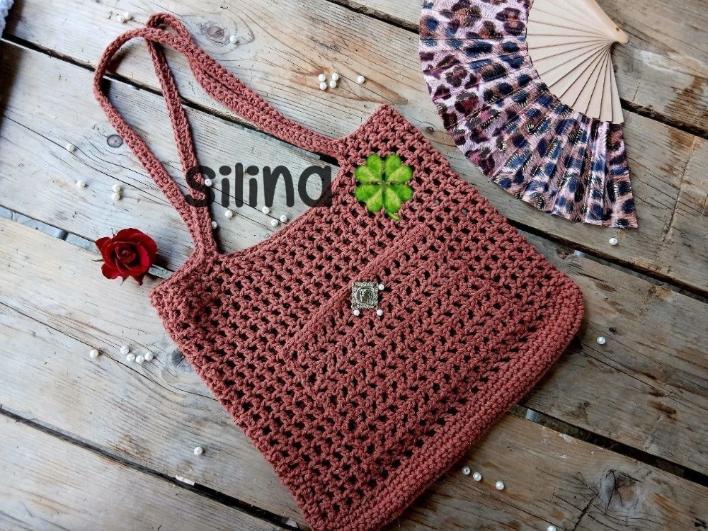 sac crochet à la main - 5