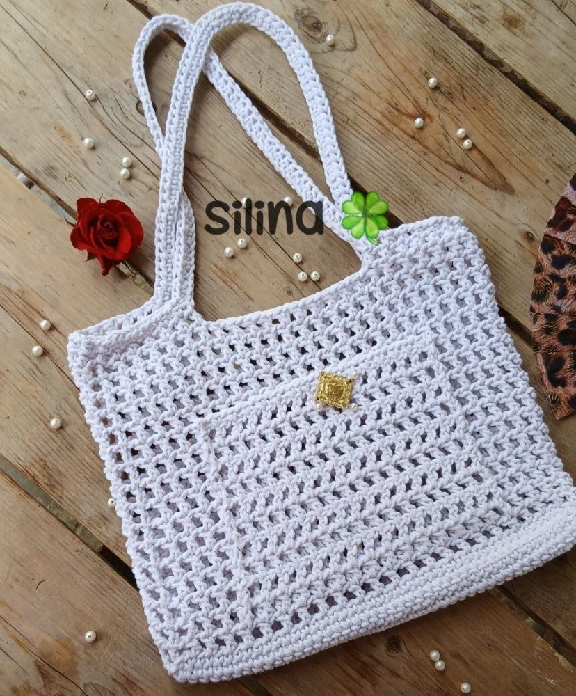 sac crochet à la main - 4