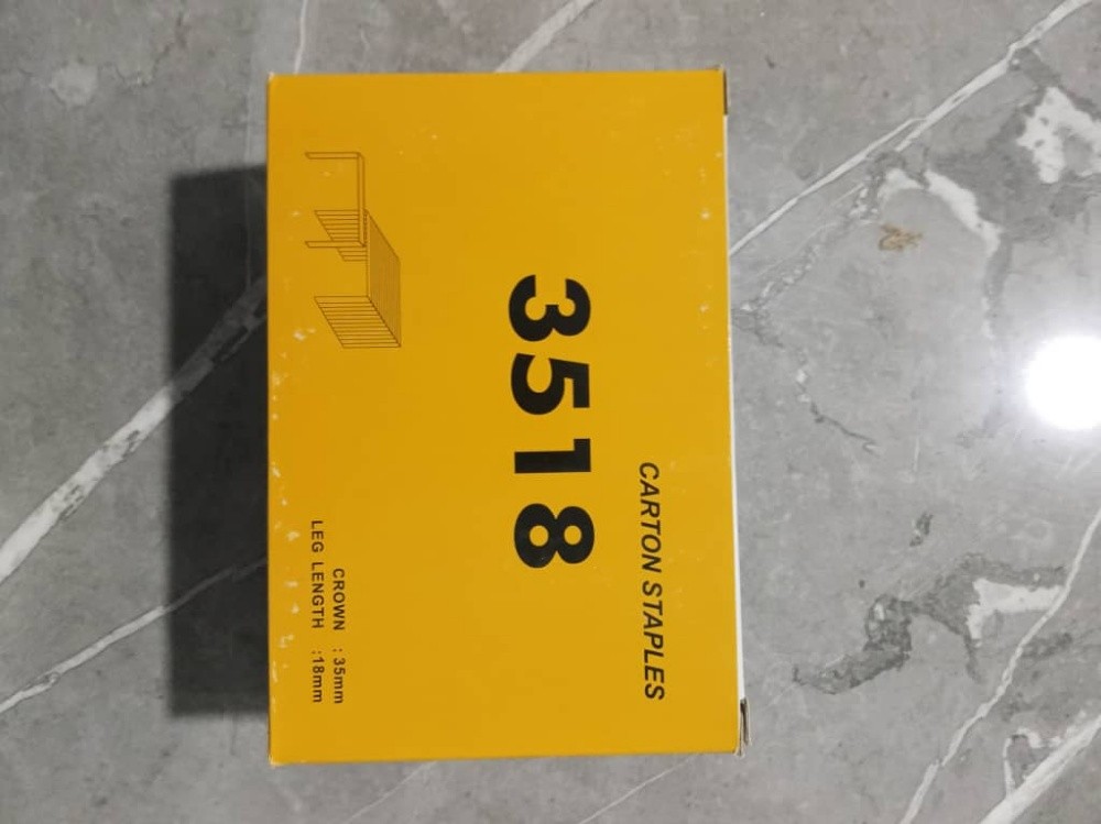 agrafe carton agrafeuse pneu - 1
