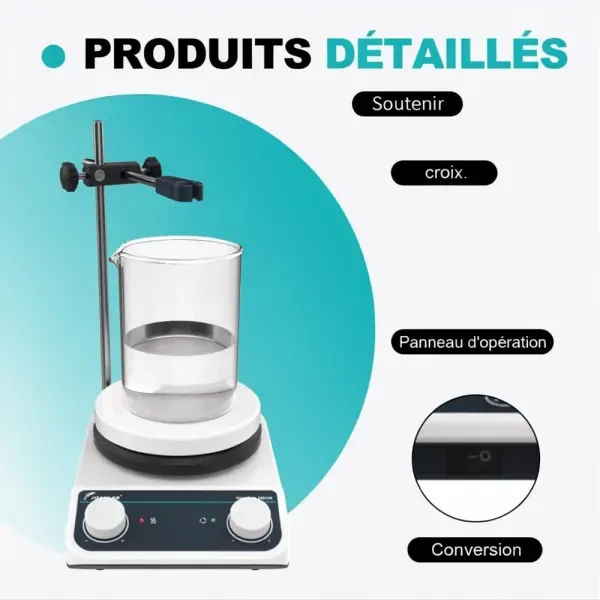 PLAQUE Chauffante 1L HS-12 - 1