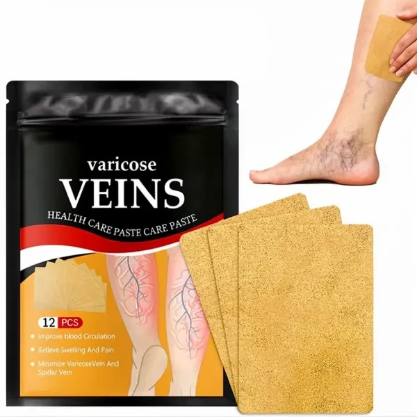 Patchs Herbaux Pour Jambes 12Pcs - 1