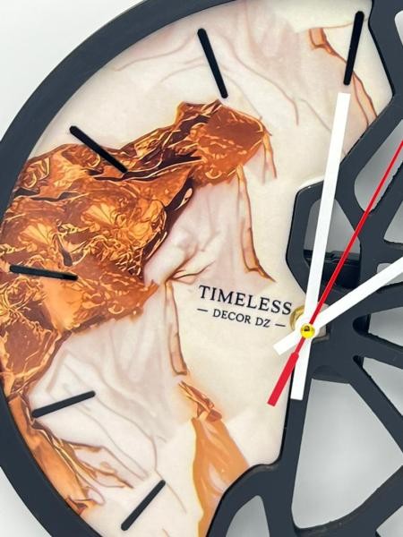 Horloge murale effet cuivrée - 2
