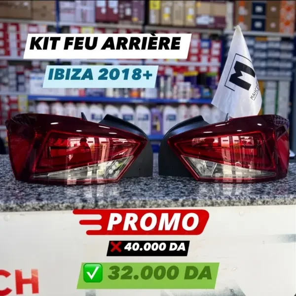 KIT FEU ARRIÈRE IBIZA 2018+ (VW/S - 1