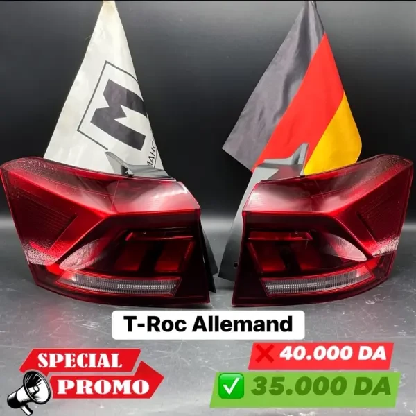 FEU ARRIÈRE T-ROC ALLEMAND (VW/SE - 1