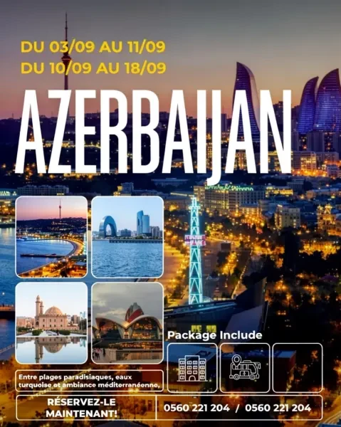 VOYAGE ORGANISÉ AZERBAIJAN - 1