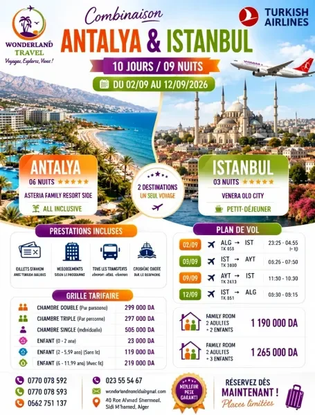 Combine Istanbul Antalya 2026 - 1