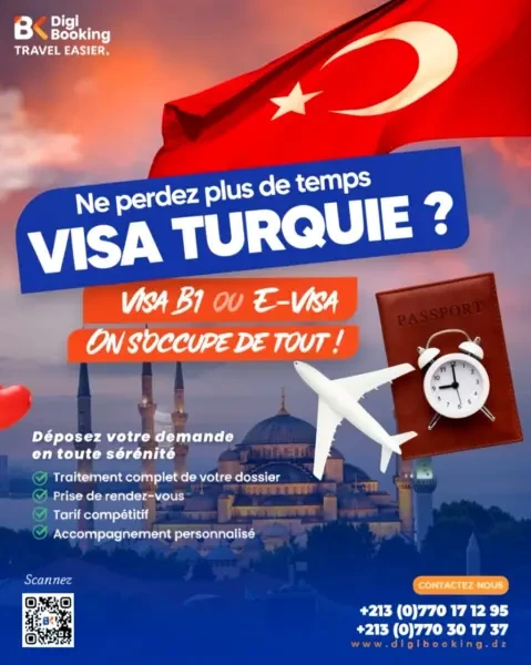 Visa Turquie (B1 & E-Visa) - 1