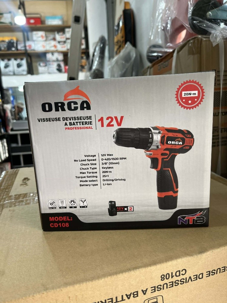 Visseuse ORCA 18V Double batterie - 2