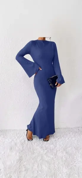 Robe bleu shein - 1